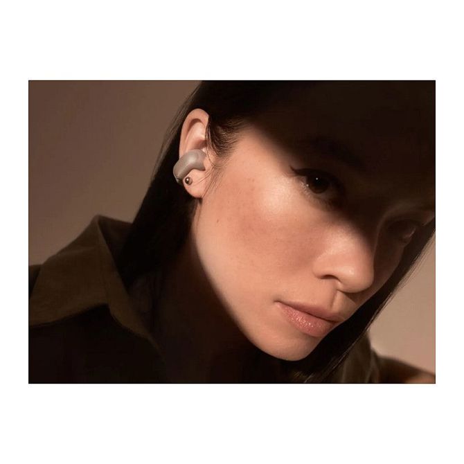 Slušalke Bose Ultra Open Earbuds prave brezžične, Bluetooth 5.3, vgrajen mikrofon, USB-C, bež 6