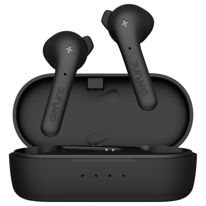 Slušalke Defunc TRUE BASIC II Bluetooth 6.0, MultiTip, do 22 ur, 4 mikrofoni, IPX4 črne 3