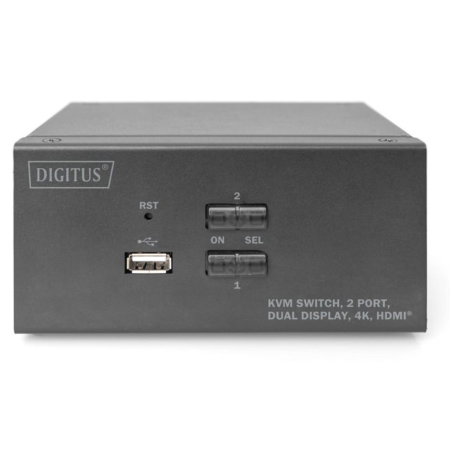 DIGITUS DS-12860 KVM stikalo z 2 vrati 3