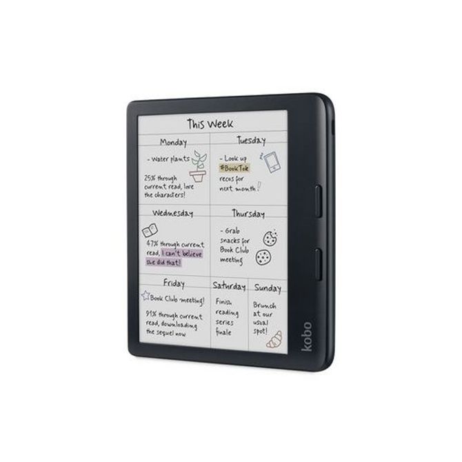 E-bralnik Kobo Libra Colour, 7'' Touch, 32 GB, Wi-Fi, črn 2