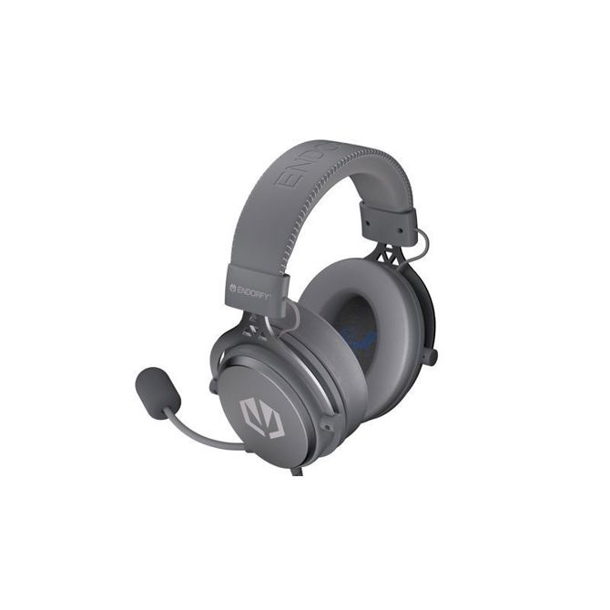 Slušalke Endorfy Viro Plus USB Alt Gray, 53 mm gonilniki, virtualni 7.1 zvok, odstranljiv mikrofon, memory foam blazinice 5