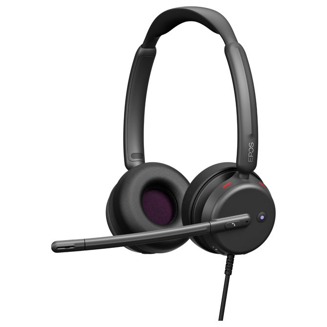 Slušalke EPOS IMPACT 400 MS UC DUO ANC, žične, USB-C/USB-A, aktivno odpravljanje hrupa, črne 2