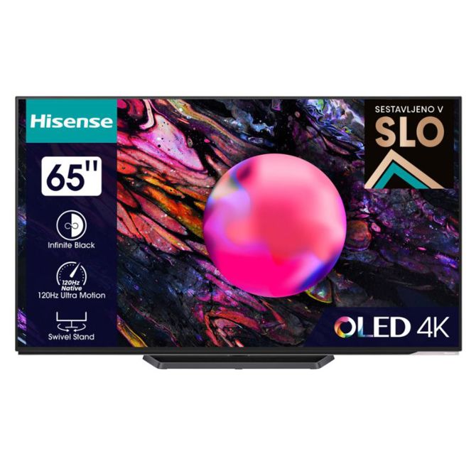 Televizor Hisense 65A85K, 164 cm, 16 : 9, 4K (3840 x 2160), OLED, 120 Hz 2