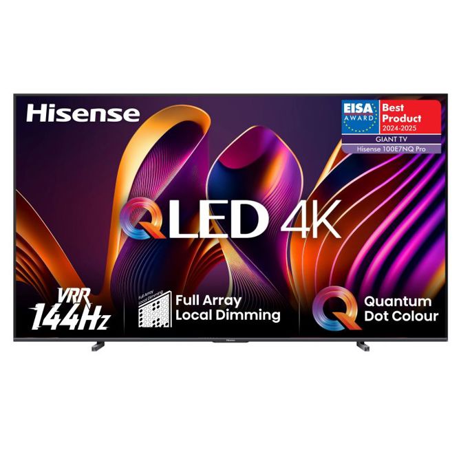 Televizor Hisense 100E7NQ PRO, 254 cm (100˝), 4K Ultra HD Tv, 144 Hz, Smart TV 2