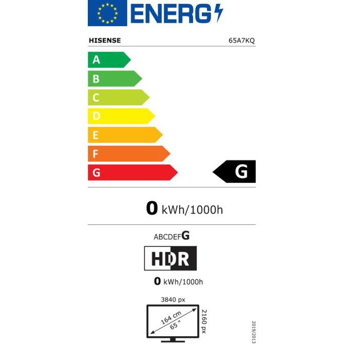 Televizor Hisense 65A7KQ 165 cm (65) 4K UHD Smart QLED TV 4