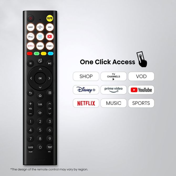Televizor Hisense 32A4S, 80 cm (32), Full HD, VIDAA Smart TV, Dolby Audio, Wi-Fi, glasovno upravljanje, črne barve 5