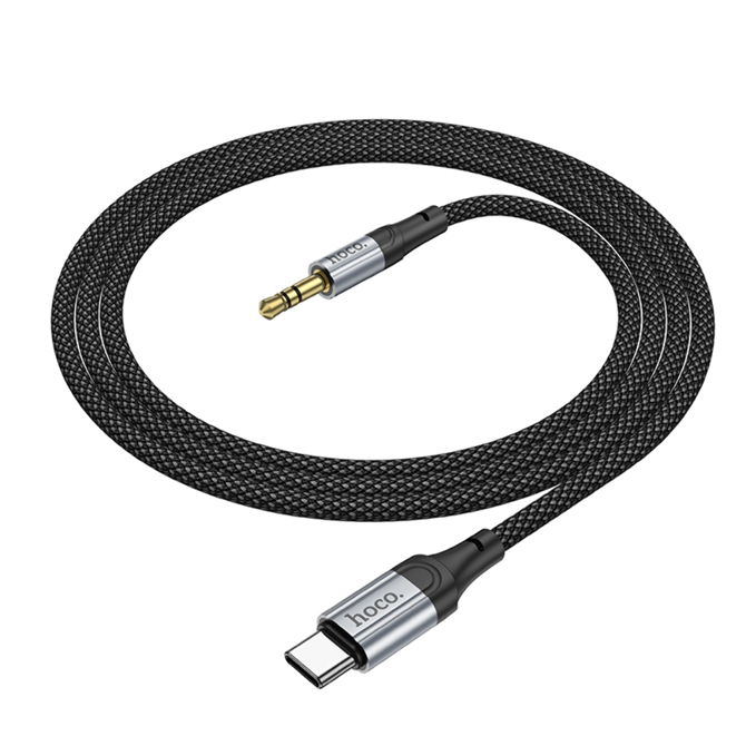 Hoco AUX kabel UPA26 iz Type C na 3.5 mm (1m) črn 4
