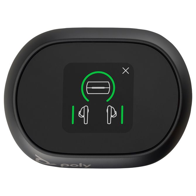 Slušalke HP Poly Voyager Free 60+ UC USB-C črna 3