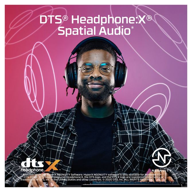 Slušalke HyperX Cloud III S brezžične, Bluetooth 5.3, 120 ur baterije, snemljiv mikrofon, črne 3