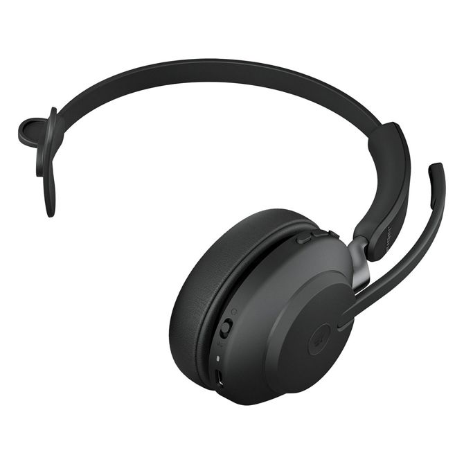 Slušalke Jabra Evolve2 65 Mono MS + Link 380c, črne barve 4