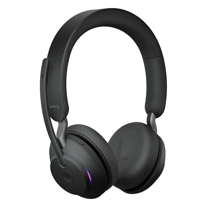 Jabra Evolve2 65 Stereo MS + Ladestation + Link 380 USB-C, schwarz 3
