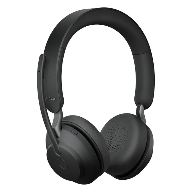 Jabra Evolve2 65 Stereo UC + Ladestation, USB-C, kabellos, schwarz 2