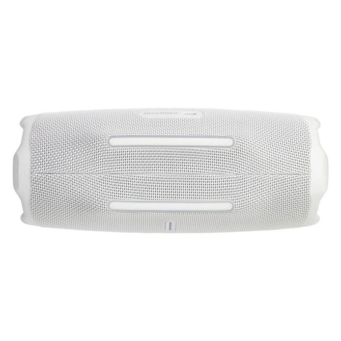 Prenosni zvočnik JBL Charge 6, bela, 45 W, Bluetooth 5.4, 24 ur delovanja, vodoodporen IP67 5