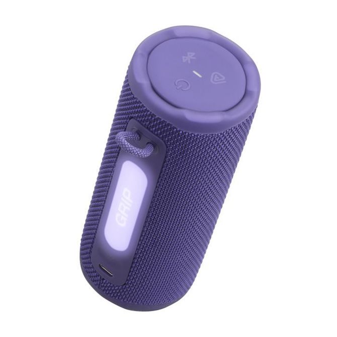 Prenosni zvočnik JBL Grip, Bluetooth, 16 W, IP68, do 14 h predvajanja, Auracast, ambientalna osvetlitev, vijoličen 5