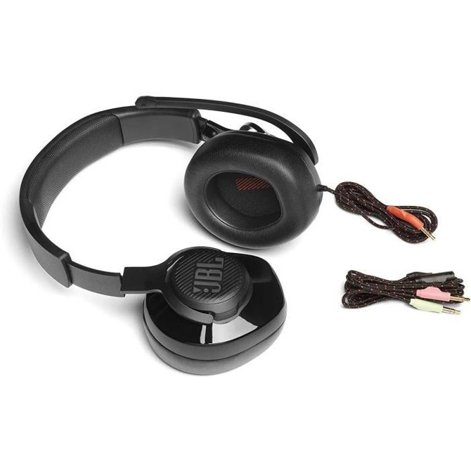 JBL Quantum 200 žične slušalke, črne 4