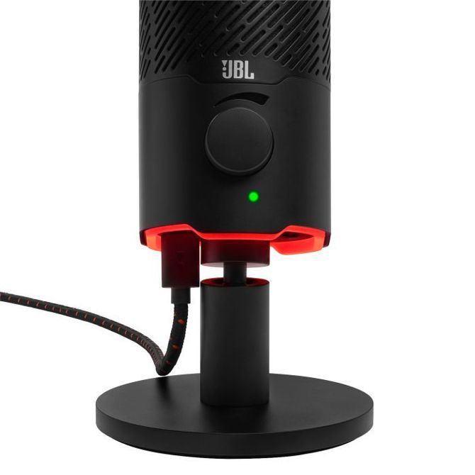 JBL Quantum Stream mikrofon, USB, črn 5