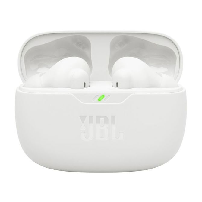 Brezžične slušalke JBL Wave Beam 2 z mikrofonom, ANC, Bluetooth 5.3, do 40 h predvajanja, bele 2