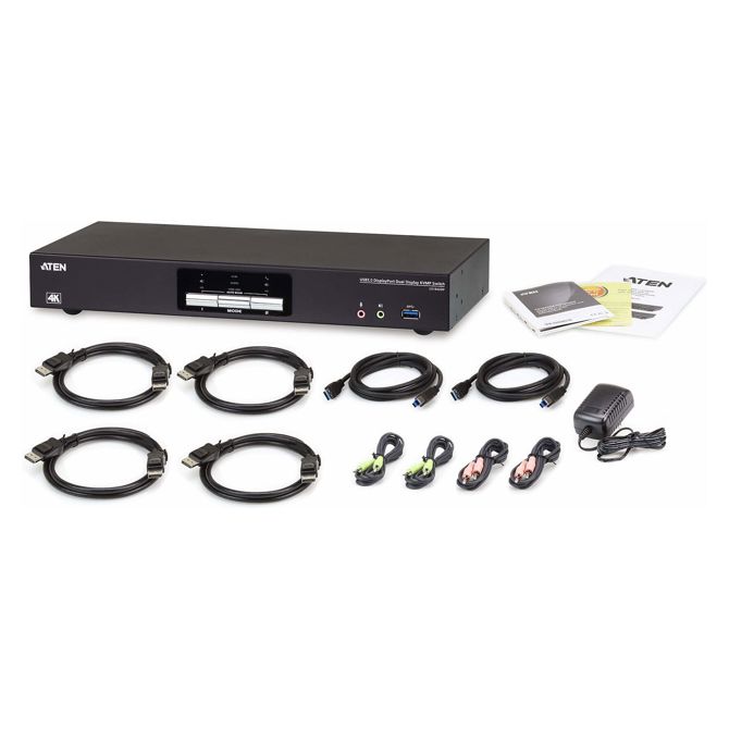KVM stikalo 2x KVM/Audio ATEN 5