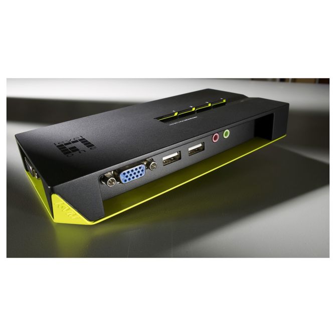 KVM stikalo 4-Fach | VGA + 2xUSB + Audio LevelOne 3