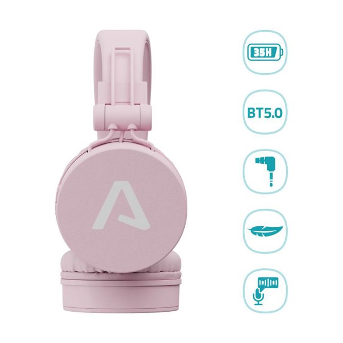 Brezžične slušalke Lamax Blaze2, bluetooth, roza 3
