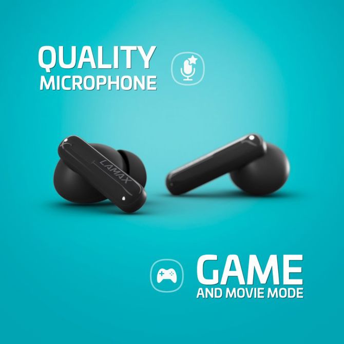 Brezžične slušalke LAMAX Clips1 Plus, črne 4
