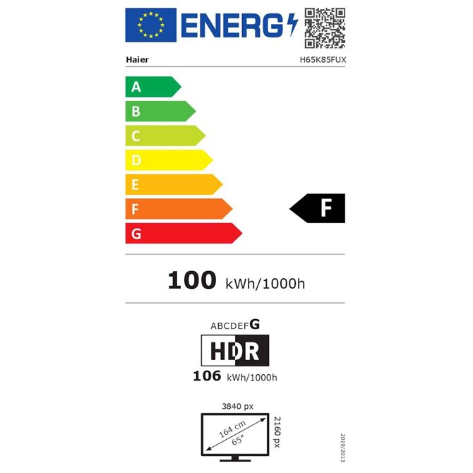 LED Haier H65K85FUX 36200110 4