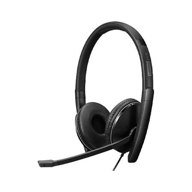 Slušalke Lenovo ANC Gen 2 UC žične, USB-C, naglavni trak, binauralne, vgrajen mikrofon z odpravljanjem šumov 3