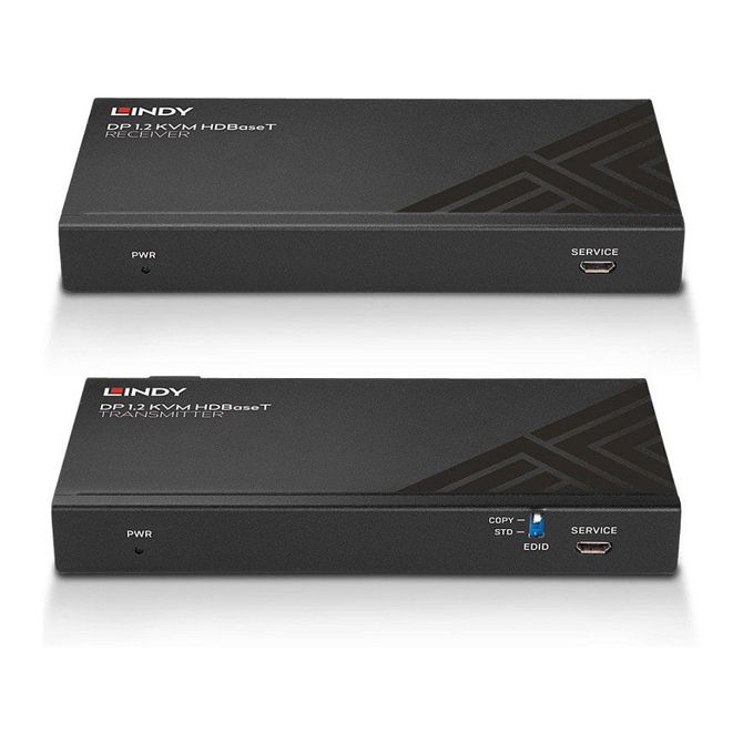LINDY 150m Cat.6 DisplayPort in USB KVM HDBaseT zunanji IR/RS232 3