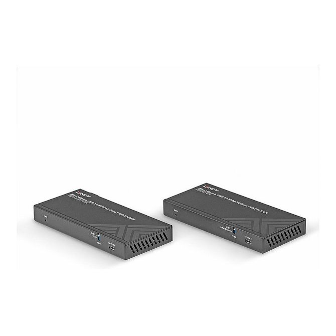 LINDY 150m Cat.6 HDBaseT KVM podaljšek, HDMI 4K60, USB 2.0 in IR 5