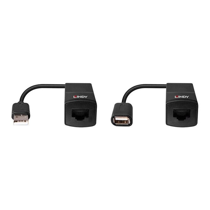 LINDY 60m USB 1.1 Cat.6 podaljšek Basic 3