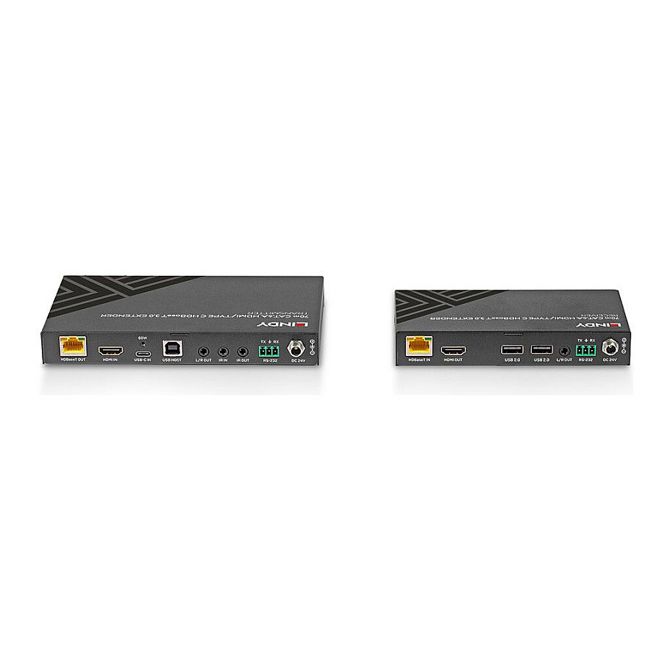 LINDY 70m Cat.6A TypeC &amp; HDMI HDBaseT 3.0 KVM podaljšek 4