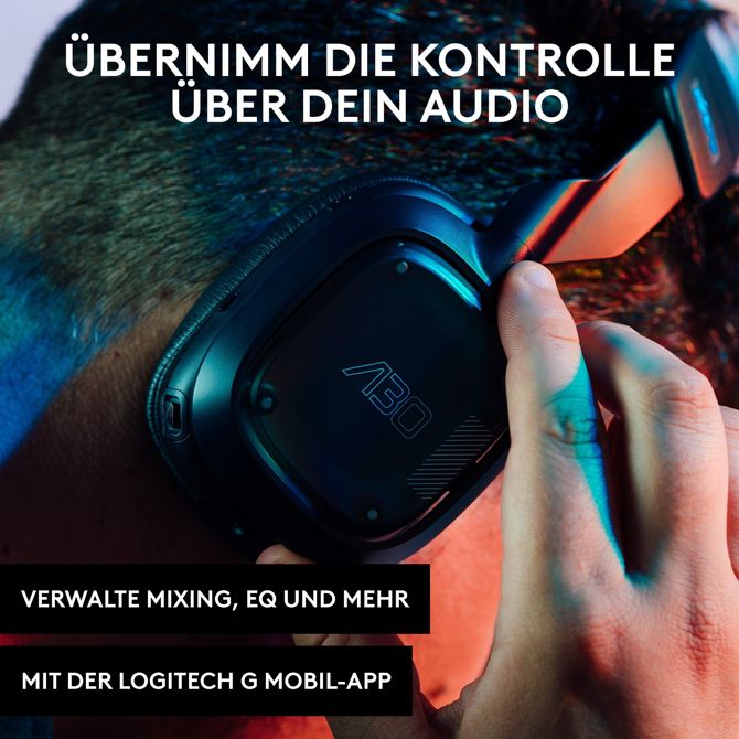 Slušalke Logitech A30 NAVIJA/RDEČA 5