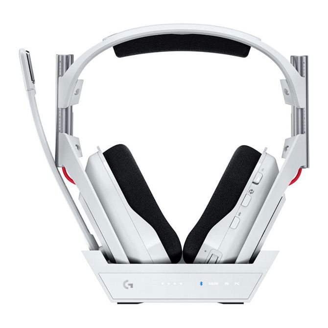 Slušalke Logitech A50 LIGHTSPEED WRLS G z osnovno postajo, bele, EMEA28-9 2