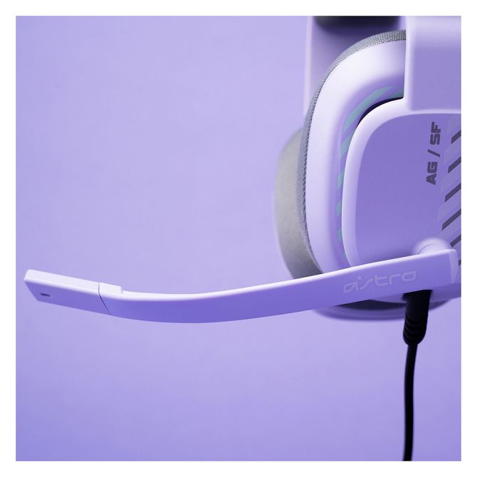 Slušalke Logitech Astro Gaming A10 Gen 2, žične, polne velikosti, 3,5 mm vtičnica, lila 4