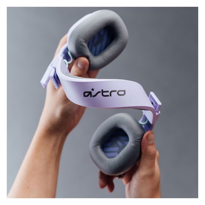 Slušalke Logitech Astro Gaming A10 Gen 2, žične, polne velikosti, 3,5 mm vtičnica, lila 5