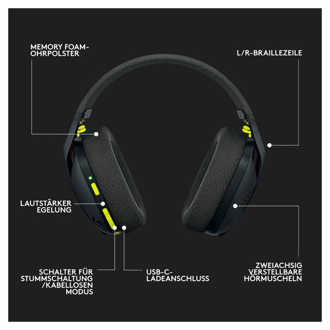 Slušalke Logitech G435 Gaming 6