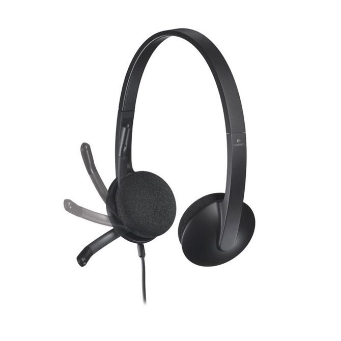 Slušalke z mikrofonom Logitech H340, USB 2