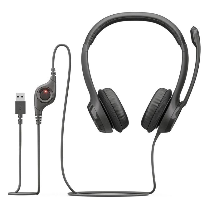 Slušalke Logitech H390 USB stereo 2