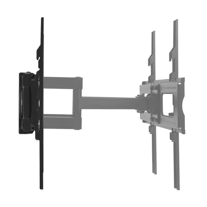 Nosilec za TV Maclean MC-788, 32''–75'', do 50 kg, VESA do 400x400, nagib in zasuk, črne barve 3