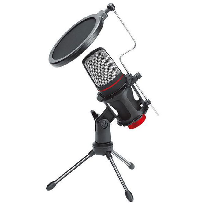 Marvo MIC-02 streaming črn, mikrofon s stojalom 2