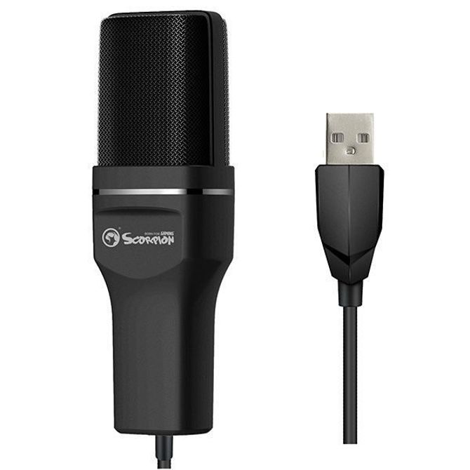 Marvo Scorpion MIC-03 streaming črn, mikrofon z stojalom 3