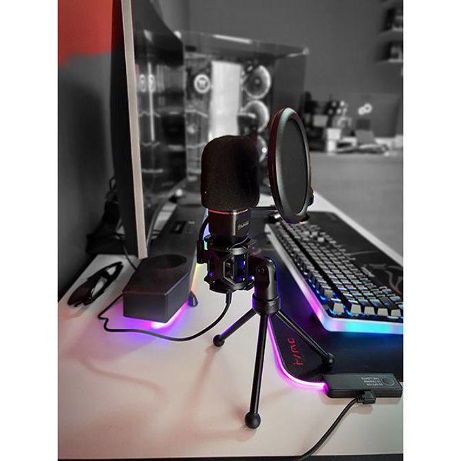 Marvo Scorpion MIC-03 streaming črn, mikrofon z stojalom 4