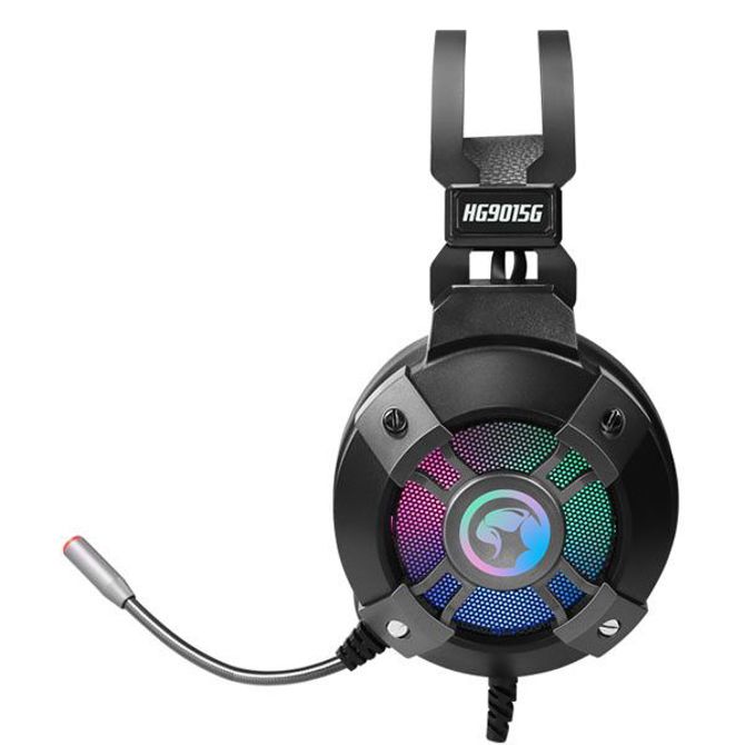 Marvo Scorpion HG9015G USB 7.1 Virtual Surround Sound Gaming slušalke z dinamično osvetlitvijo RGB 3