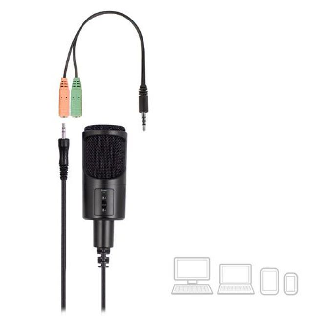 Mikrofon Ewent Professional Multimedia, s stojalom 5