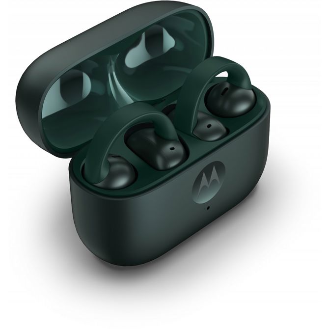 Slušalke Motorola Moto Buds Loop zelene barve 4