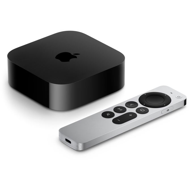Multimedijski predvajalnik Apple TV 4K (3. generacija) 128 GB Wi-Fi/Ethernet HDR10+/Dolby Vision Siri črna 2