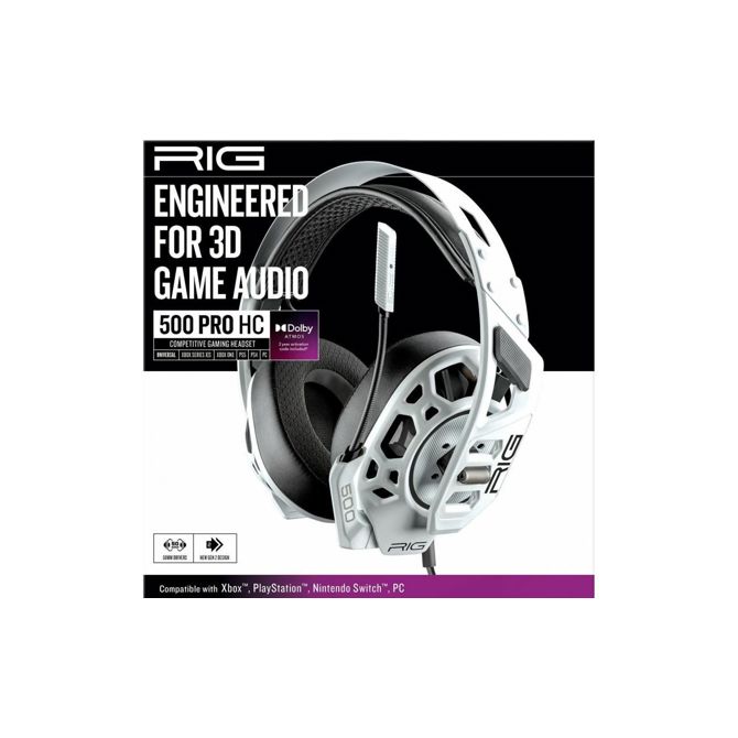 NACON HEADSET RIG 500 PRO HC WHITE 6