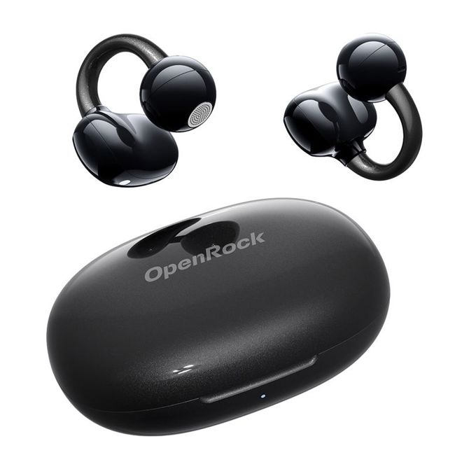 Brezžične slušalke OneOdio OpenRock E, odprta zasnova, 10 mm gonilniki, Bluetooth 6.0, 28 h baterije, IPX4, črne 4