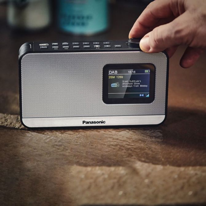 Panasonic DAB+ radio RF-D15EG-K 3
