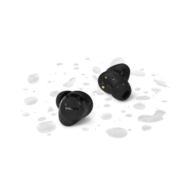 Brezžične slušalke Philips TAT1300BK/00, Bluetooth 6.0, IPX4, 24 h predvajanja, črne barve 2